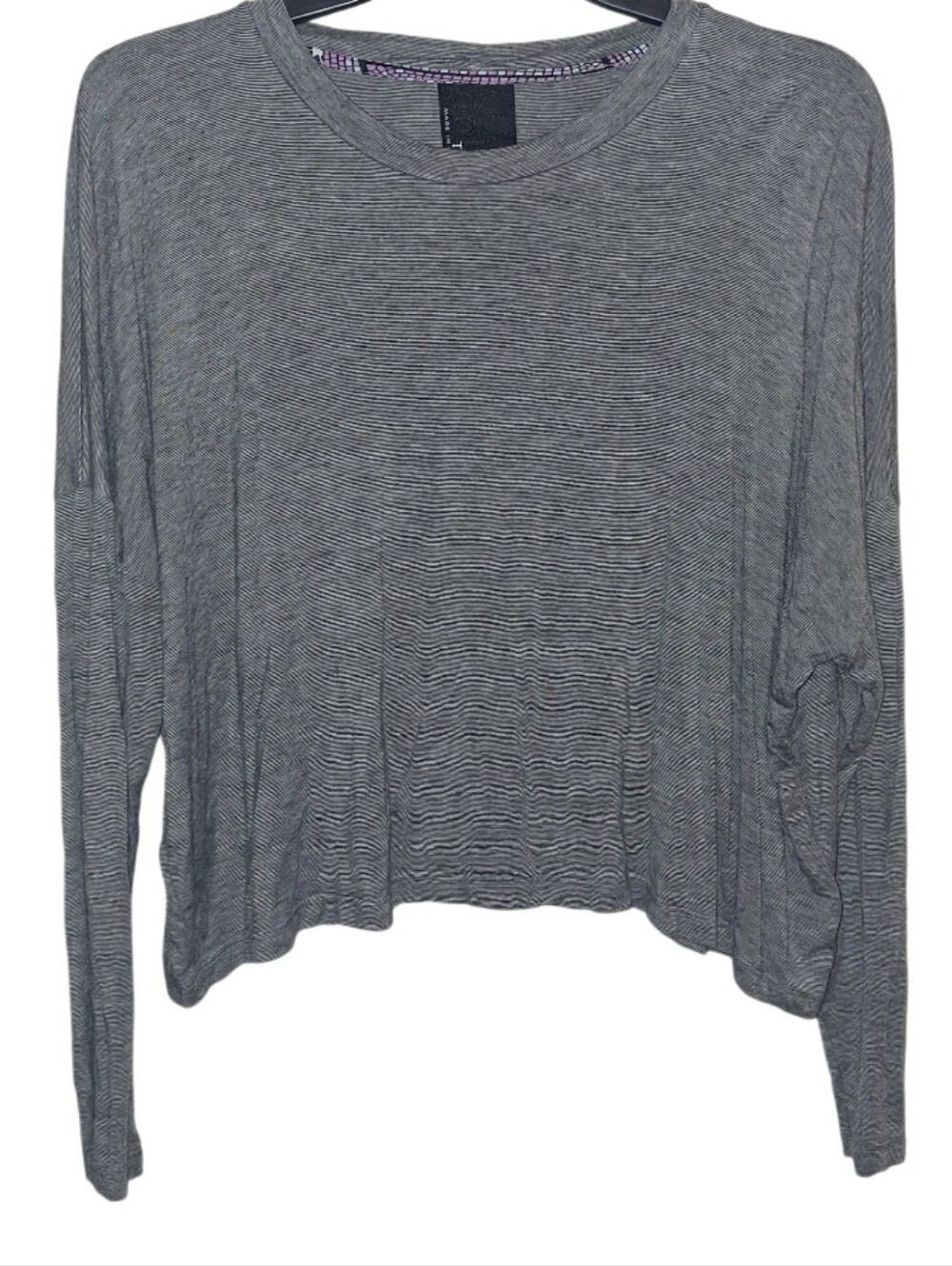 Anthropologie Dolan Super Soft Casual Drop Shoulder Semi Cropped Top Size M